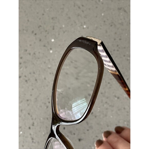 Kate Spade Karly 02A3 Brown full rim Karly Eyeglass Frames ONLY 53-15 135 READ - Picture 15 of 16
